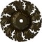Ekena Millwork Needham Ceiling Medallion (Fits Canopies up to 4 1/4"), Hand-Painted Green Gold, 14 5/8"OD x 2 1/4"P CM14NEGGS - alternate 1